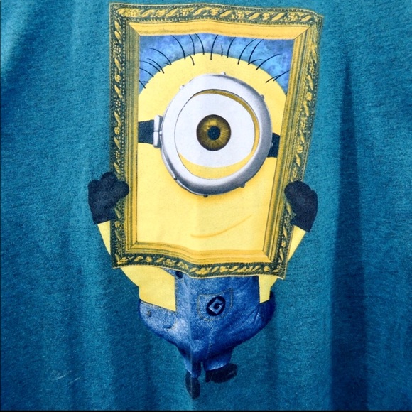 Despicable Me Minion Mens Graphic Tee Green Size L - Picture 2 of 5